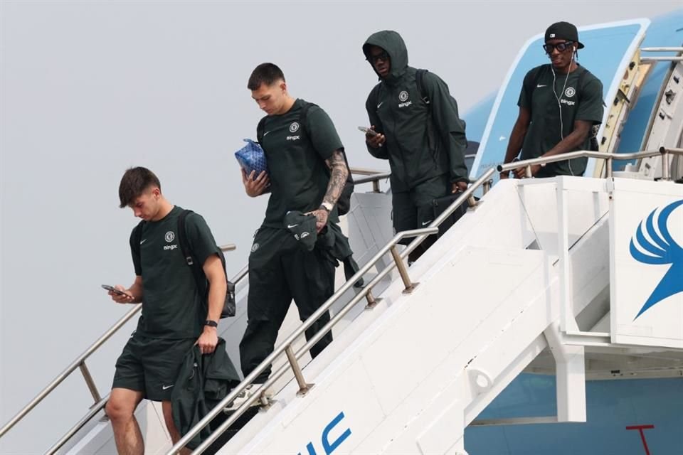 Jugadores del Chelsea llegaron a territorio estadounidense.