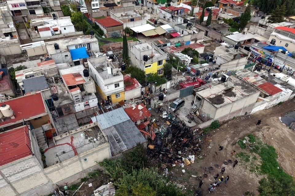 Sucedió en un inmueble que no contaba con los permisos necesarios para la fabricación de juegos pirotécnicos expedido por la Sedena.