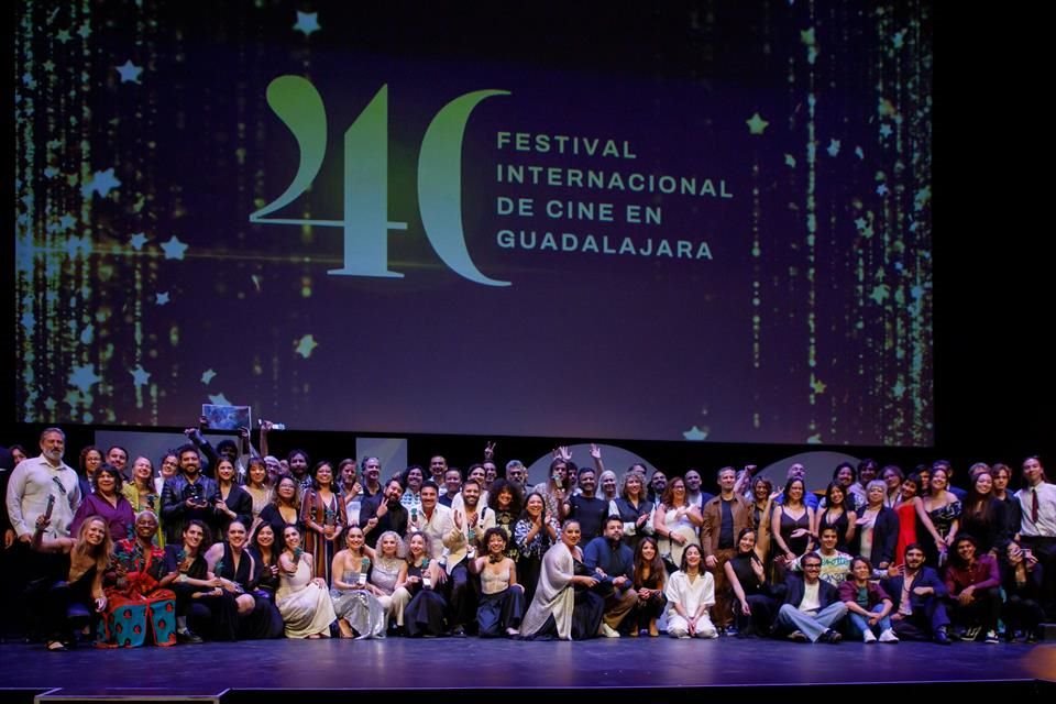 Premiación de la edición 40 del Festival Internacional del Cine de Guadalajara.