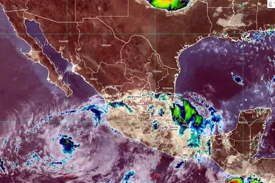 La tormenta 'Dalila' ha comenzado a alejarse de  costas mexicanas.