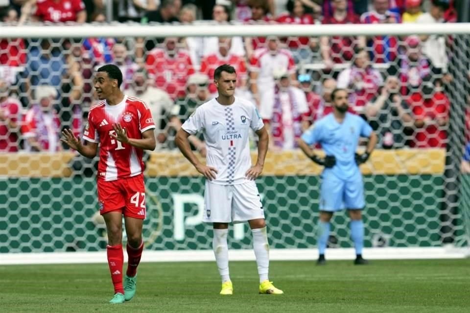 Jamal Musiala fue el principal responsable de que el Auckland City tuviera un domingo de pesadilla.