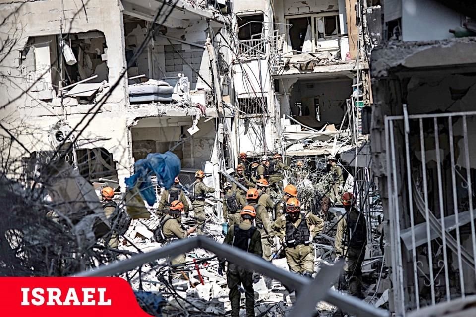 Misiles iraníes impactaron ayer en ciudades como Bat Yam, conurbada a Tel Aviv. En total se reportan 11 civiles muertos.