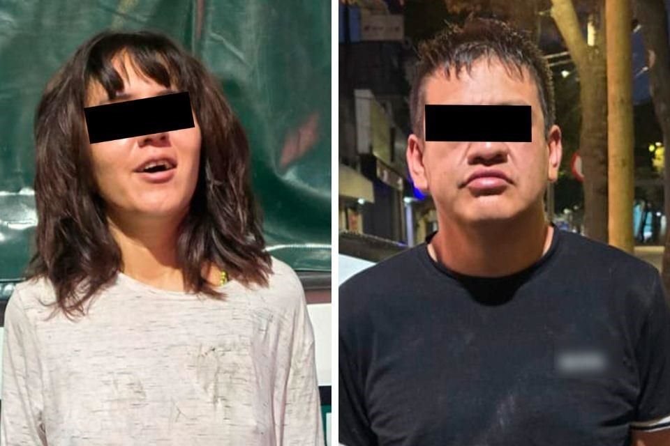 Una pareja fue detenida tras robar un taxi en Iztapalapa.