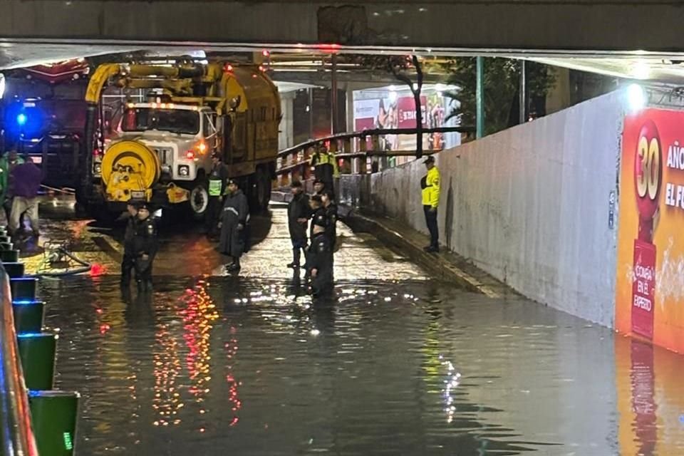 Una nuova alluvione ha interessato il ponte basso del Viaducto e il Circuito Interior.