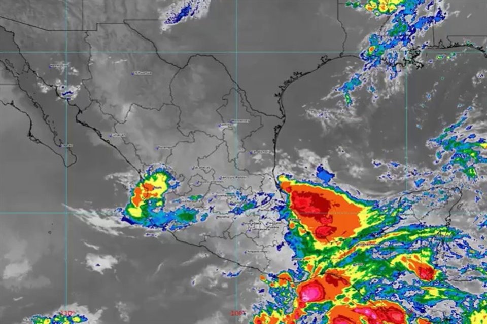 A tempestade tropical Erick se formou na costa de Chiapas; fortes chuvas são esperadas no sul e em grande parte do país.