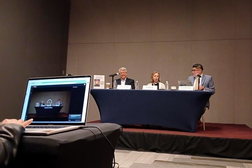 Integrantes de MCCI en la presentación del estudio efectuado entre 2018 y 2024.