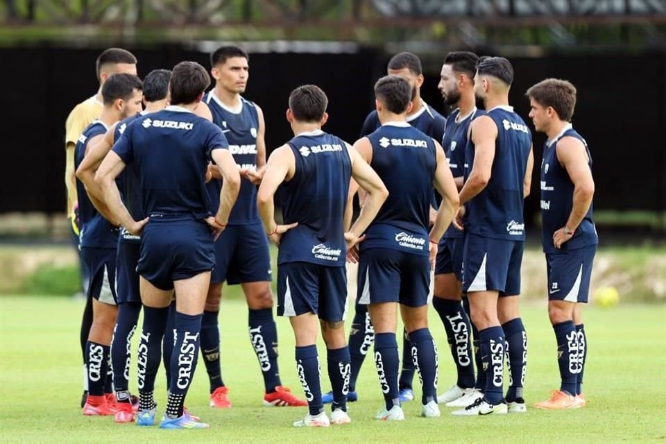 Los universitarios trabajan de cara al Apertura 2025.