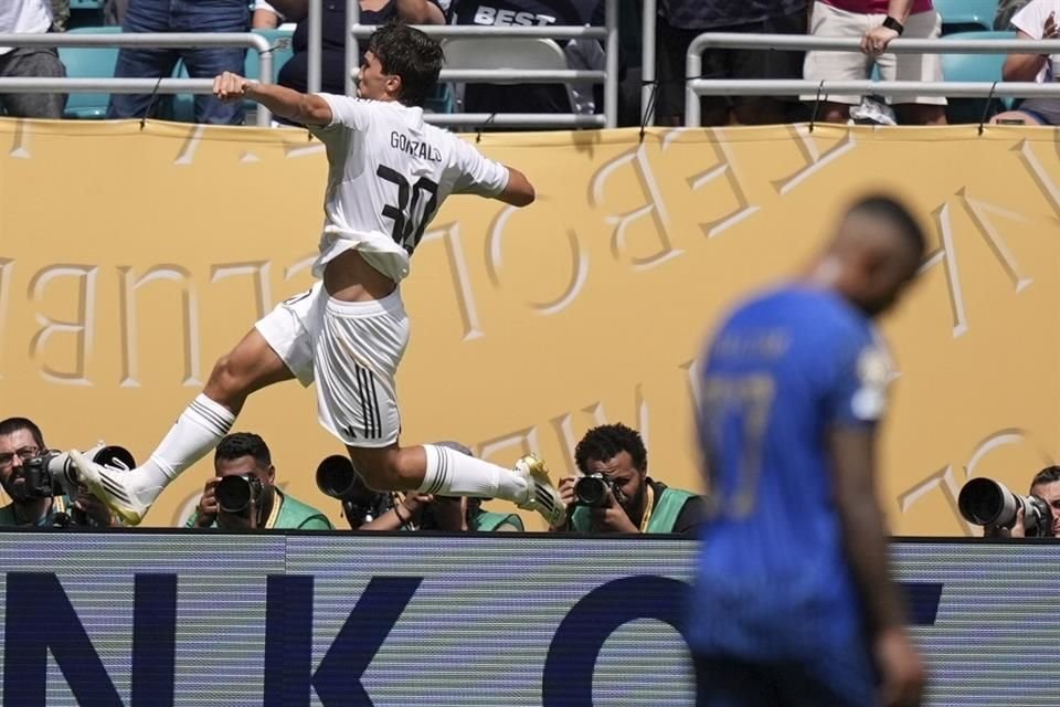 El Real Madrid se fue adelante en el marcador.
