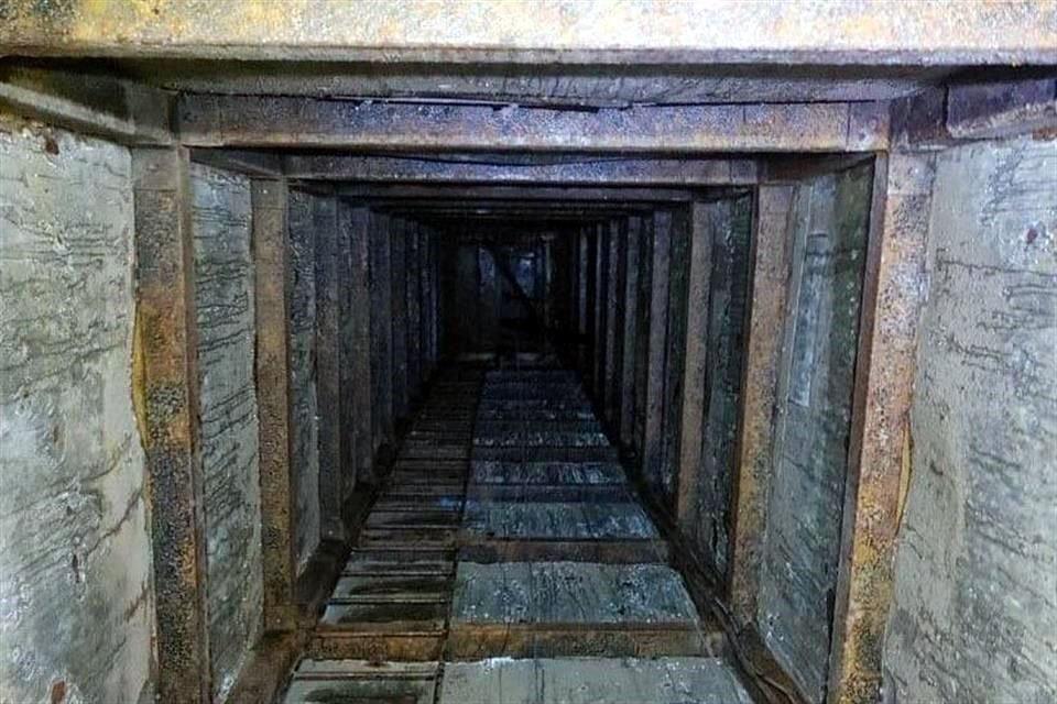 El túnel tiene unos 600 metros de largo.