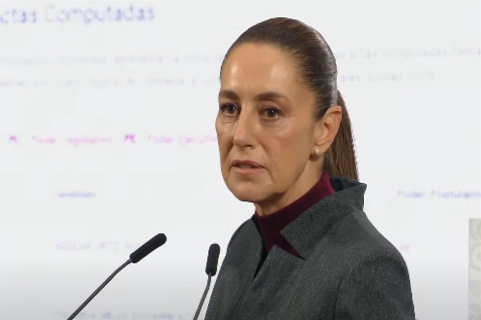 Sheinbaum afirmó que no le hablará al Presidente de la Corte, Hugo Aguilar, para orientar votaciones o para darle instrucciones.