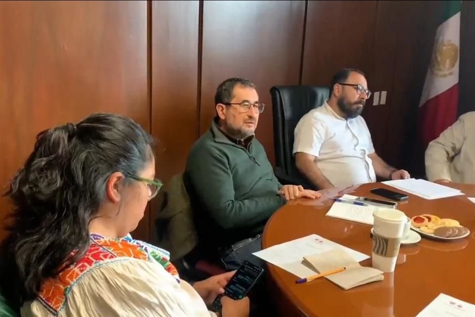 'Estuvimos platicando con ellos un largo tiempo. Nosotros consideramos que tenemos todo el argumento para que se pueda llevar a cabo la Utopía', dijo Cravioto.
