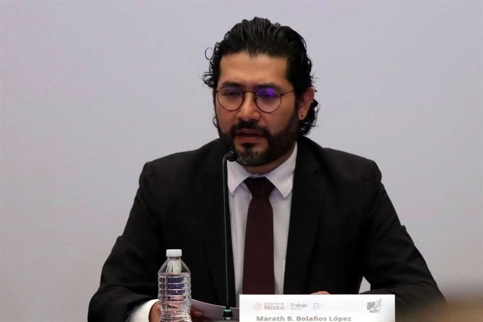 Marath Bolaños, Secretario del Trabajo