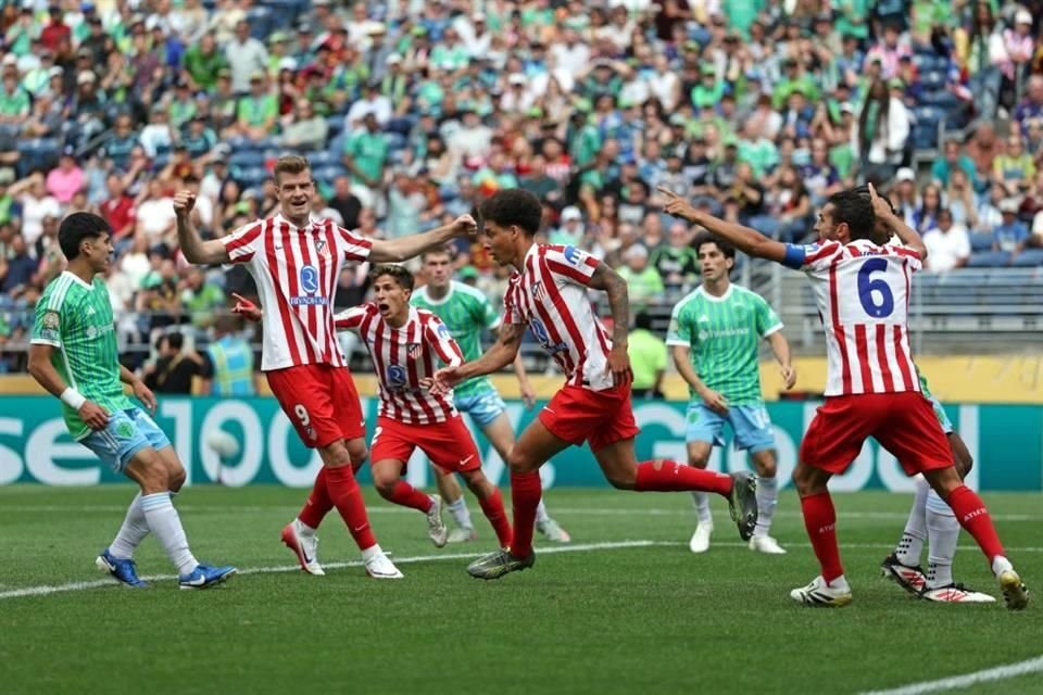 El equipo colchonero se desquitó con el Seattle en su propia casa.