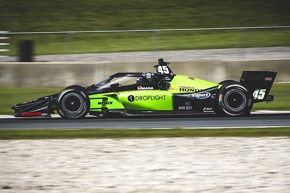 Louis Foster consiguió su primera pole position en la IndyCar, al ser el más rápido en la Calificación del GP de Road America.