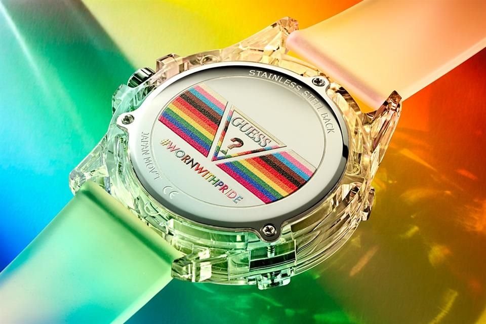 La colección cápsula 'Worn With Pride 2025' de Guess Watches es una edición especial que la celebra la autenticidad, la visibilidad y el poder de la autoexpresión a través del diseño.