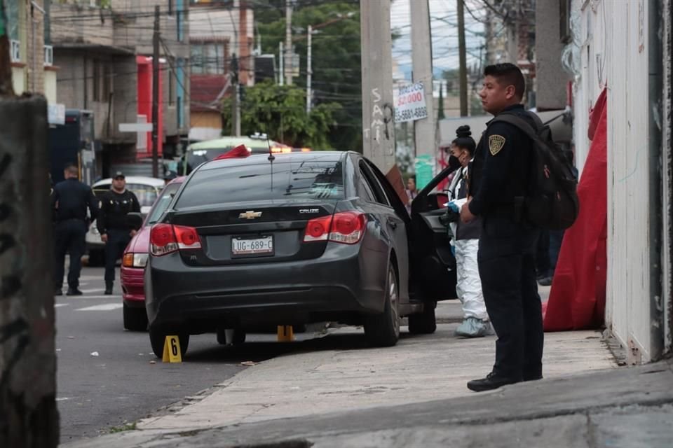 Elementos de la SSC resguardaron la zona, luego de que vecinos solicitaron auxilio.