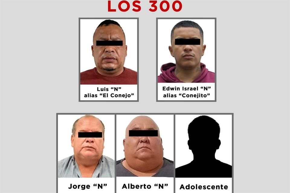 Cinco objetivos prioritarios de la operación restitución han sido capturados.