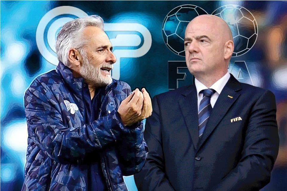 Jesús Martínez le reclamó a Gianni Infantino en Charlotte.