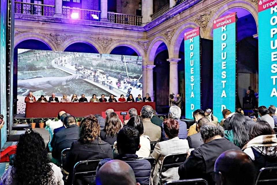 En conferencia, la Jefa de Gobierno reconoció la necesidad de consensuar obras.