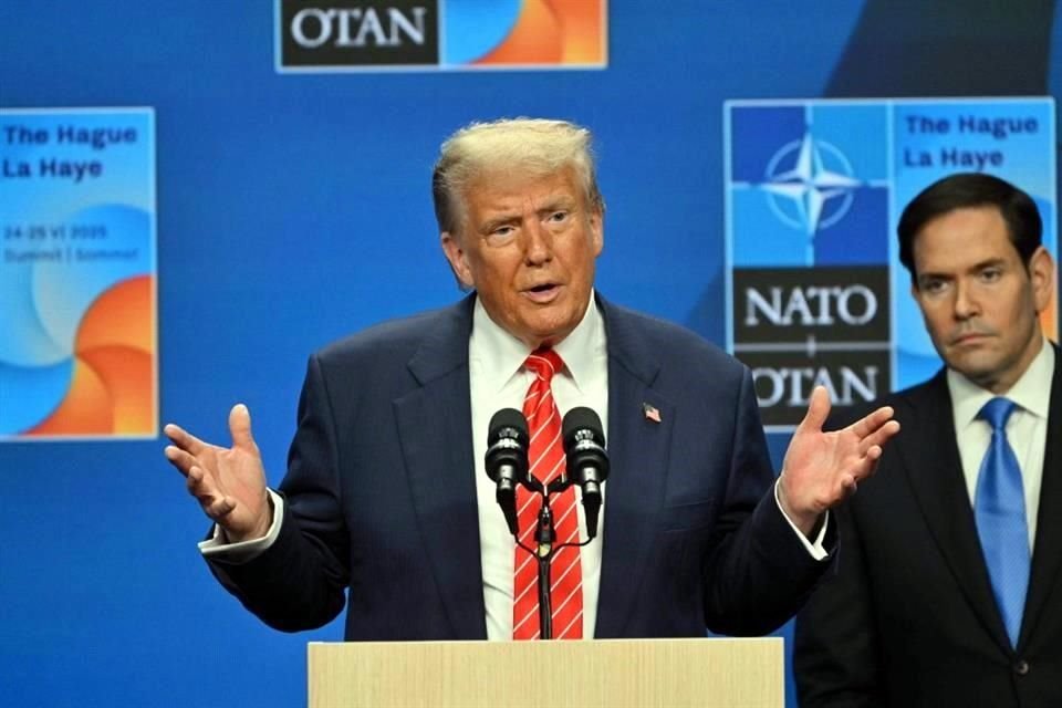 Donald Trump comparó el impacto de los ataques contra instalaciones nucleares iraníes con el bombardeo a Hiroshima con una bomba atómica.