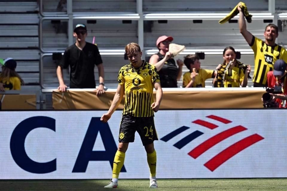Daniel Svensson logró el gol de los alemanes.