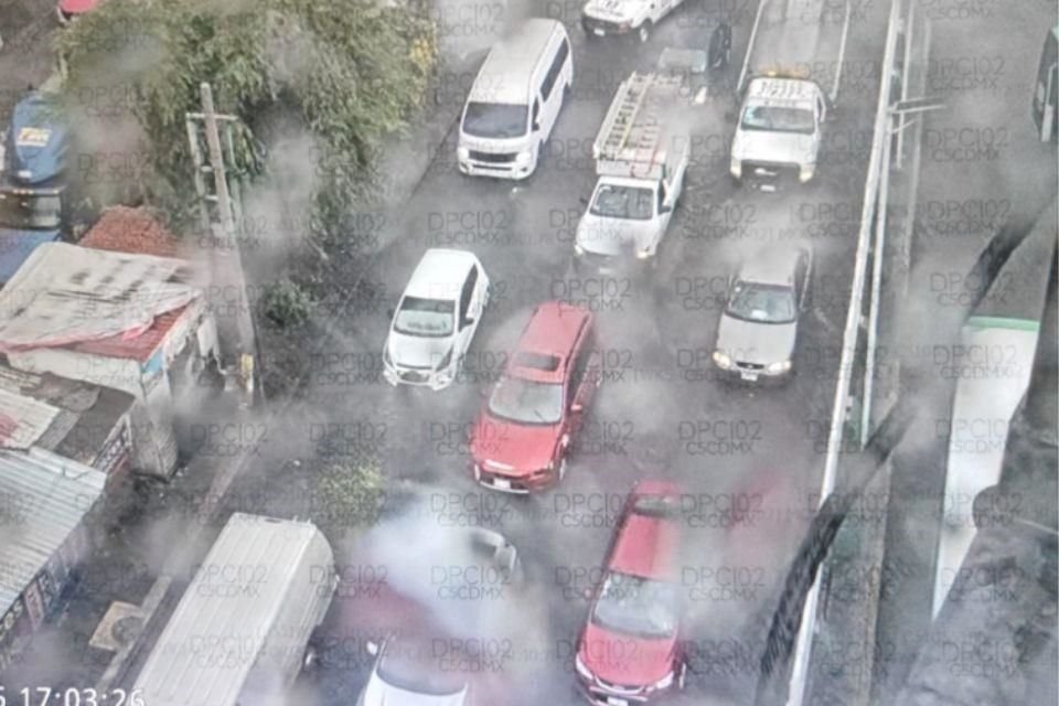 Cinco alcaldías tienen alerta naranja por lluvias.