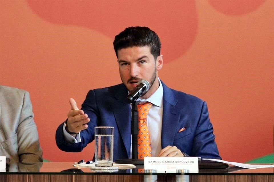 Samuel García, Gobernador de Nuevo León.