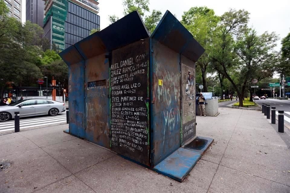 El Reloj fue colocado apenas hace dos semanas.