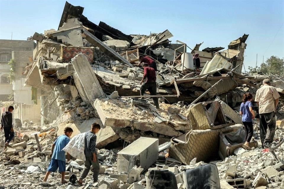 El Presidente Donald Trump dijo que creía que un alto al fuego en Gaza podría estar 'cerca', quizás la próxima semana.