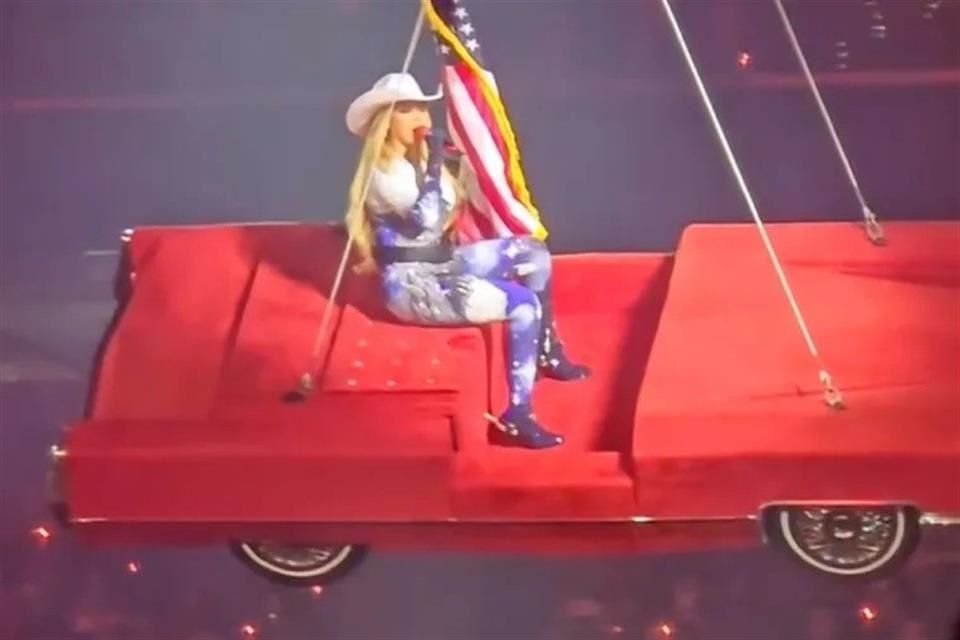 Beyoncé se encuentra actualmente de gira por Estados Unidos.