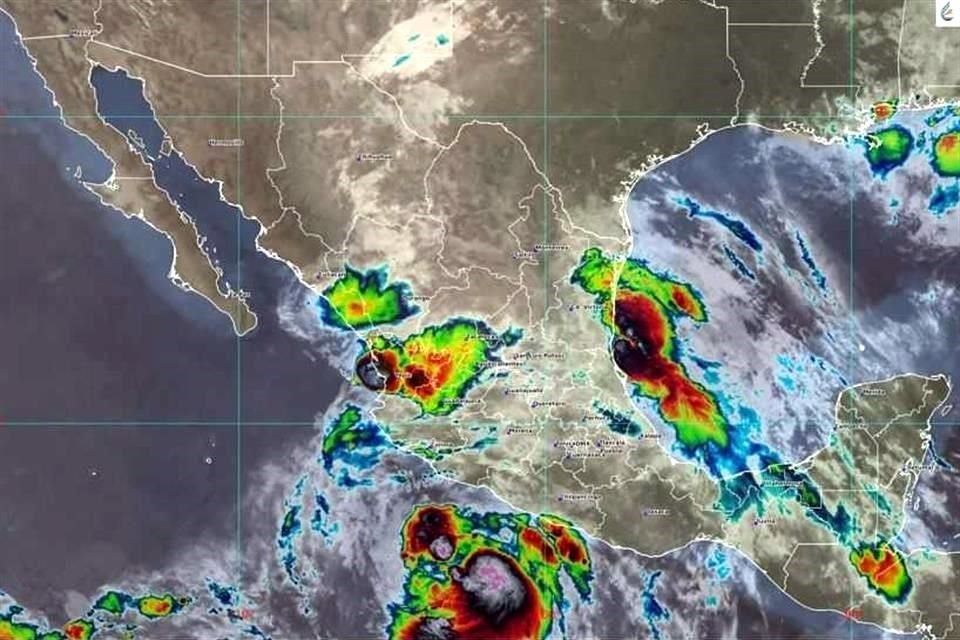 Se espera que la tormenta 'Flossie' evolucione a huracán al finalizar este lunes.