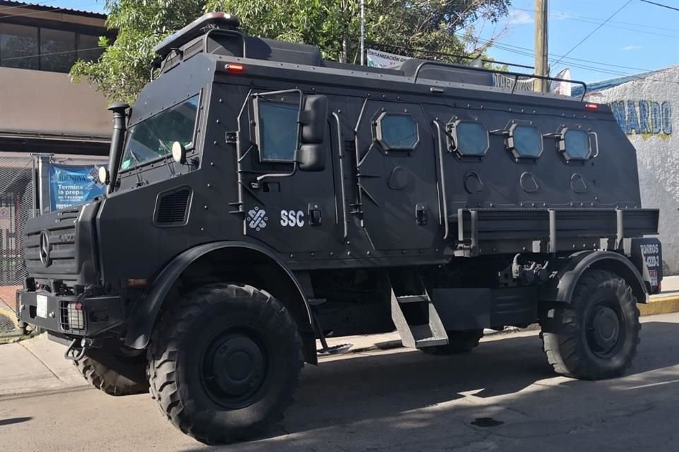 Algunos vecinos escucharon un par de detonaciones.
