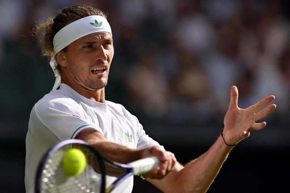 Alexander Zverev se despide de Wimbledon.