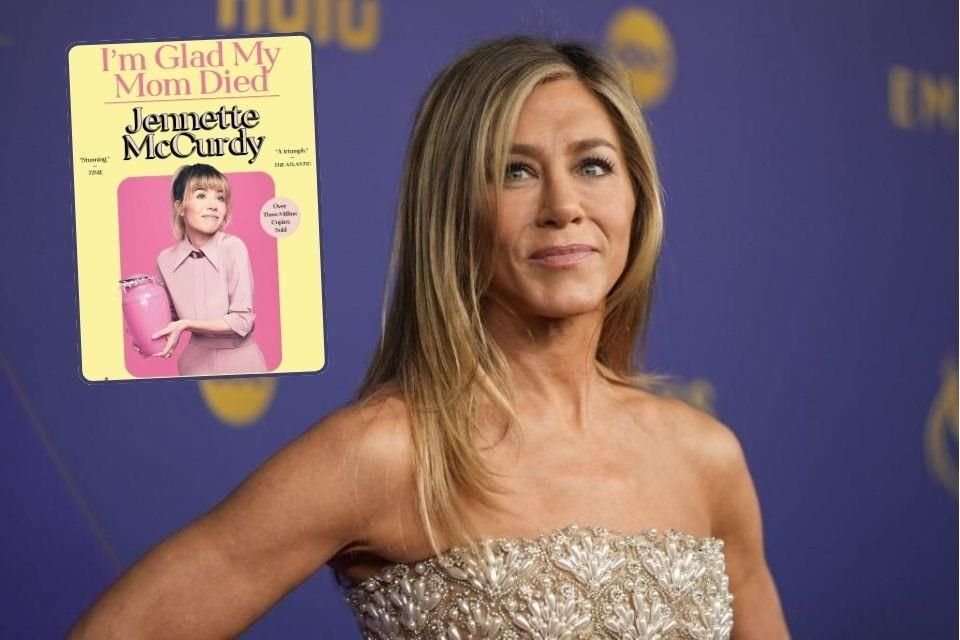 Jennifer Aniston protagonizará serie de Apple TV+ basada en el libro de memorias de Jennette McCurdy sobre su complicada relación materna.