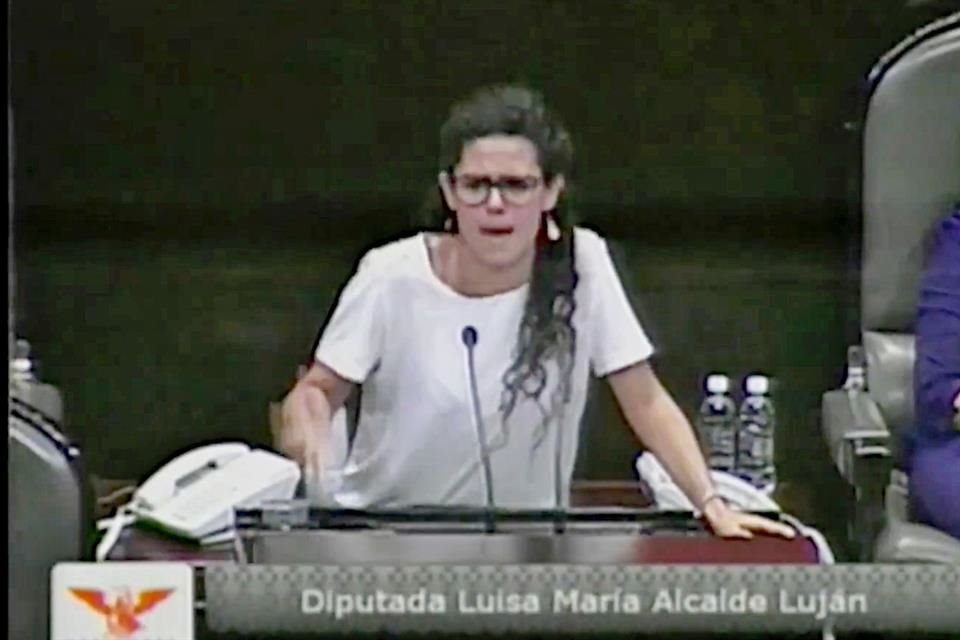 Luisa María Alcalde w 2014 roku