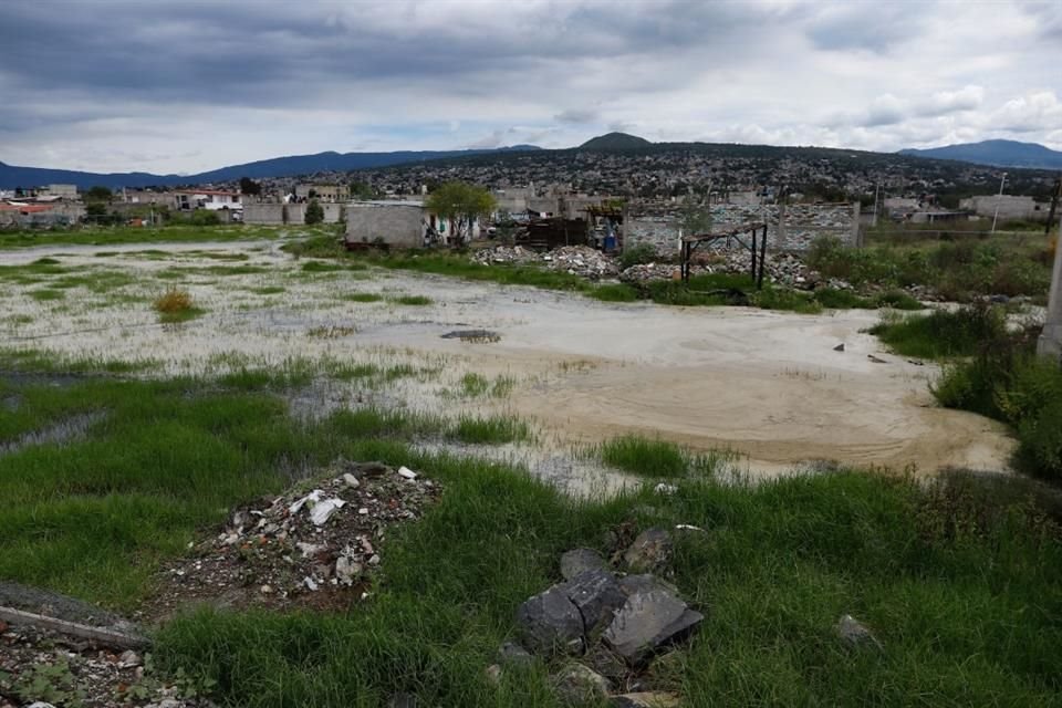 Atotolco padece inundaciones por segundo año consecutivo. En torno a este asentamiento, hay lagos, canales y lagunas.