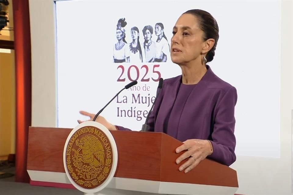 Claudia Sheinbaum, Presidenta de México.