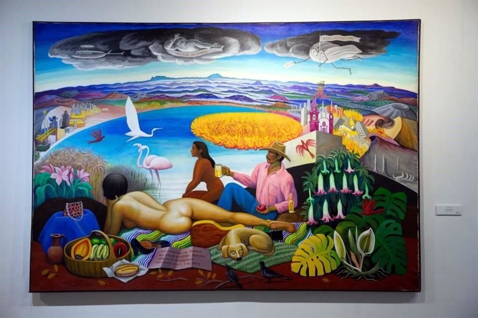 El Salón de la Plástica Mexicana presenta la retrospectiva 'Arturo Estrada, Cien años de vida: El artista de la luz y el color'.