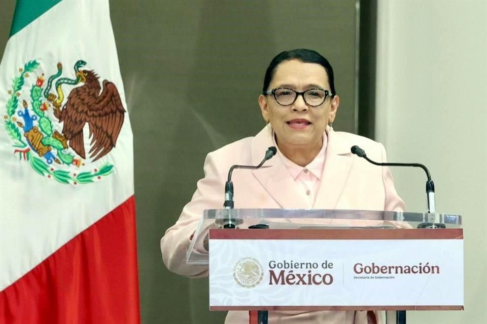 La titular de la Segob, Rosa Icela Rodríguez, propuso alistar mesas en todos los estados para escuchar a los colectivos de búsqueda que quedaron fuera de la recién aprobada Ley de Desapariciones.