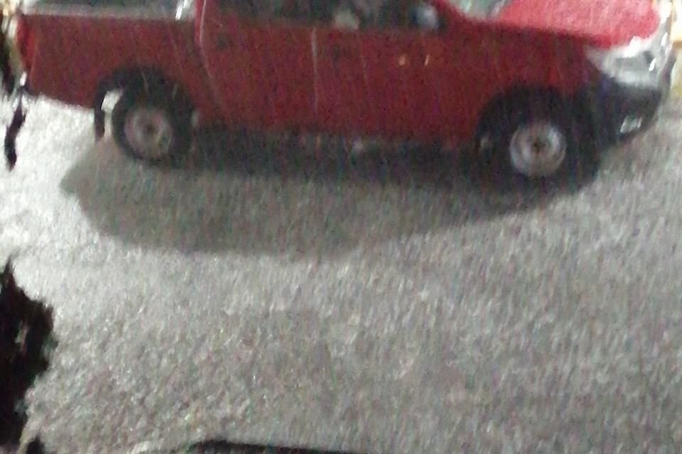 En la Alcaldía Tlalpan, las calles se cubrieron de color blanco.