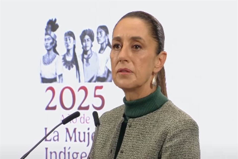 Sheinbaum criticó el plan fiscal de Trump que aumentará deportaciones y dijo que le va a hacer mucho daño a la economía estadounidense.