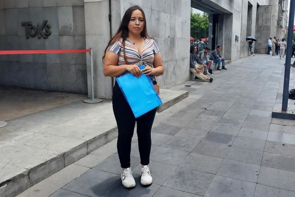 Yurico Tule no sabía del paro y no pudo iniciar el proceso.  
