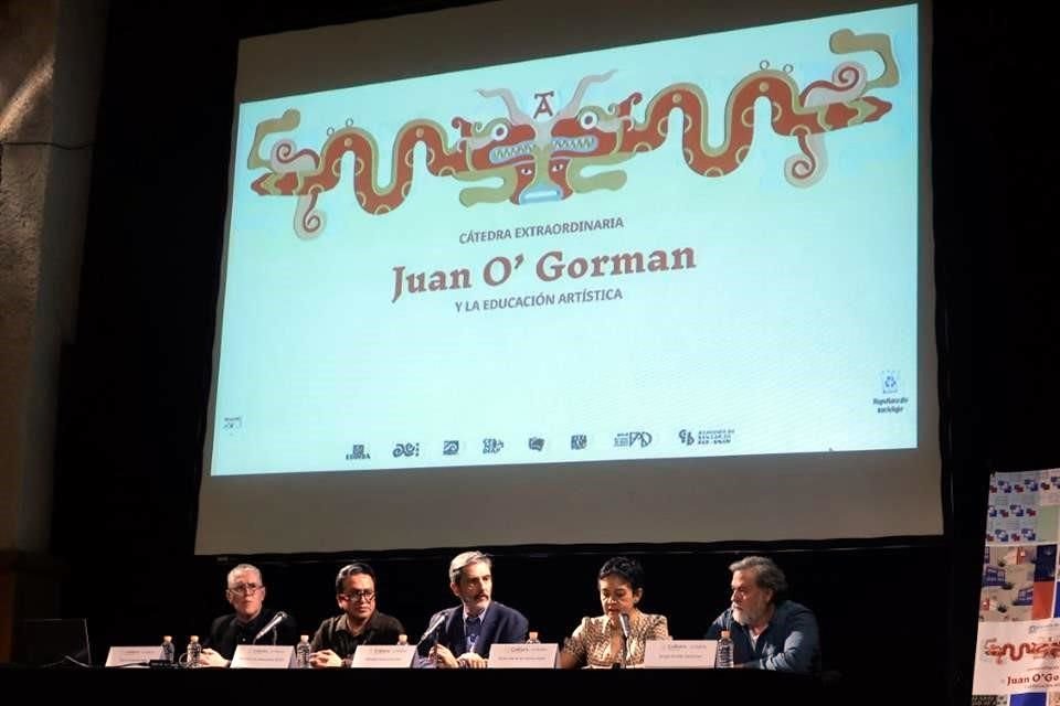 Este 6 de julio se conmemora el 120 aniversario del arquitecto Juan O'Gorman, a quien está dedicada la cátedra.