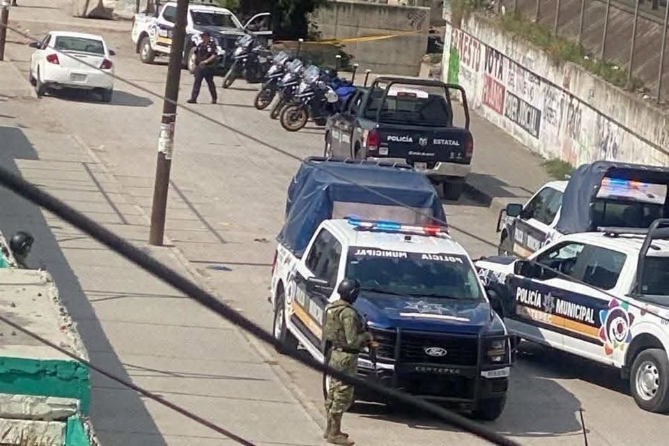 El cuerpo fue abandonado debajo del puente El Jorobado.