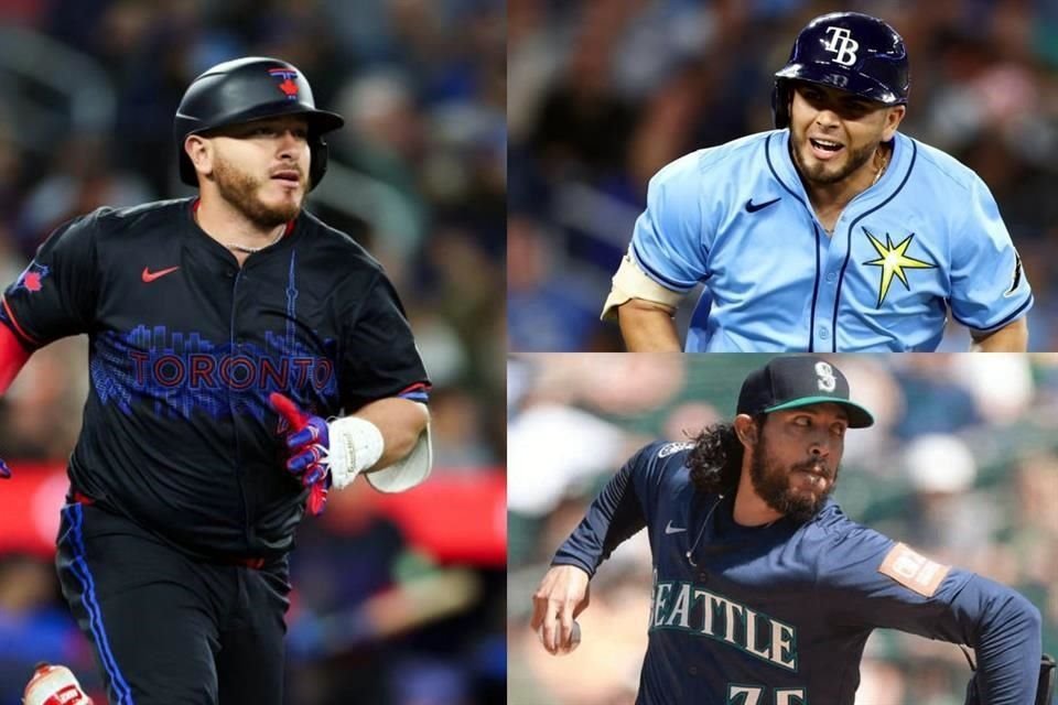 Alejandro Kirk, Jonathan Aranda y Andrés Muñoz serán los tres peloteros mexicanos que estarán en el Juego de Estrellas de la MLB en Atlanta.