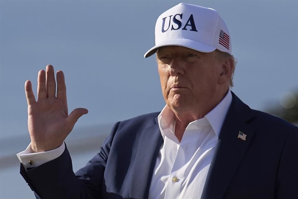 Donald Trump, Presidente de Estados Unidos.