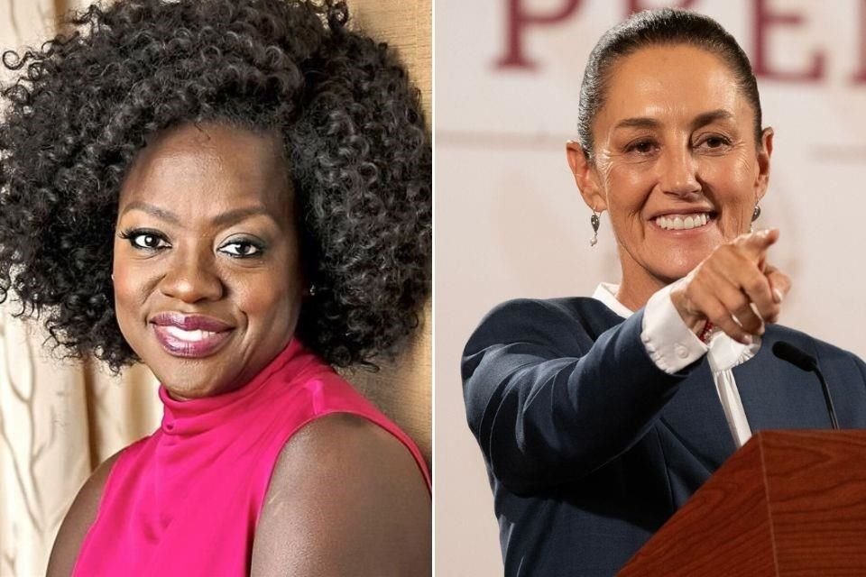 La actriz Viola Davis honró a la presidenta Claudia Sheinbaum por mandar equipos de rescates para ayudar en las inundaciones en Texas.