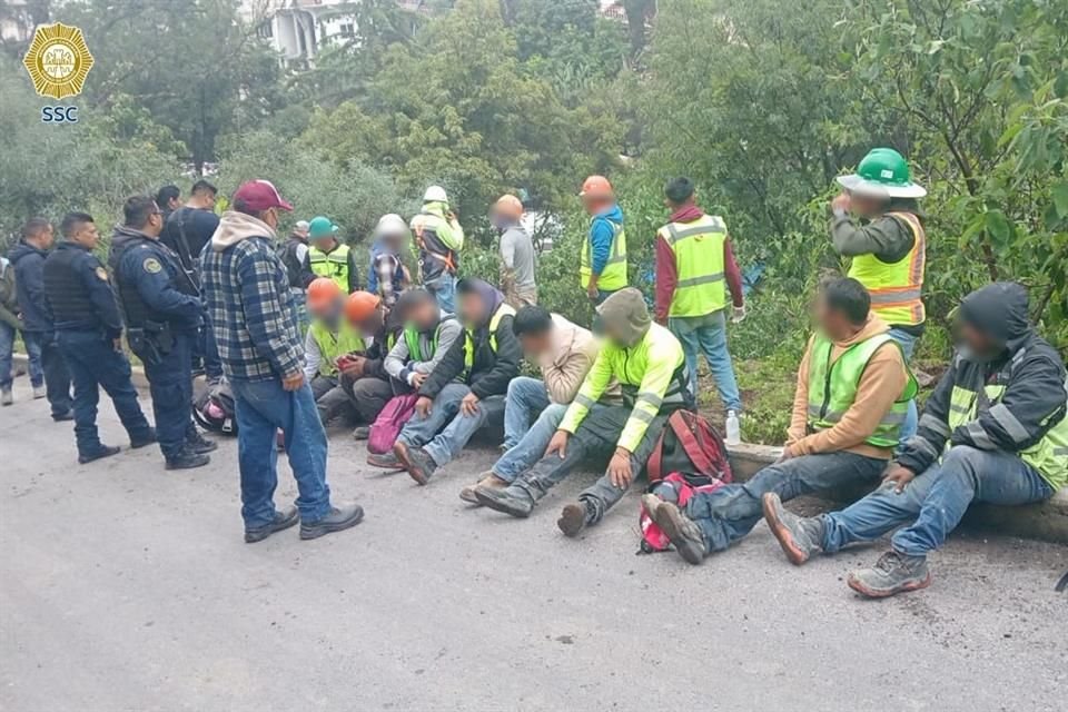 La mayoría fue atendida en el sitio y sólo uno de ellos fue hospitalizado.