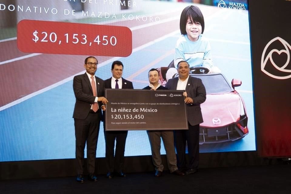 En el primer semestre del 2025, Mazda entregó más de 20 millones de pesos a través del programa Kokoro.