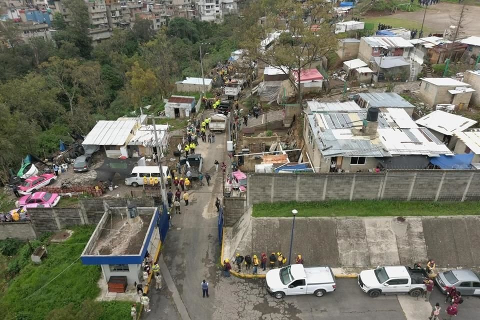 De acuerdo con la dependencia, se realizó un diálogo con ocupantes y se les ofreció alternativa de vivienda.